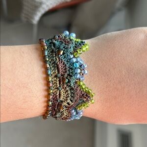 Handcrafted Multicolor Beaded Bracelet